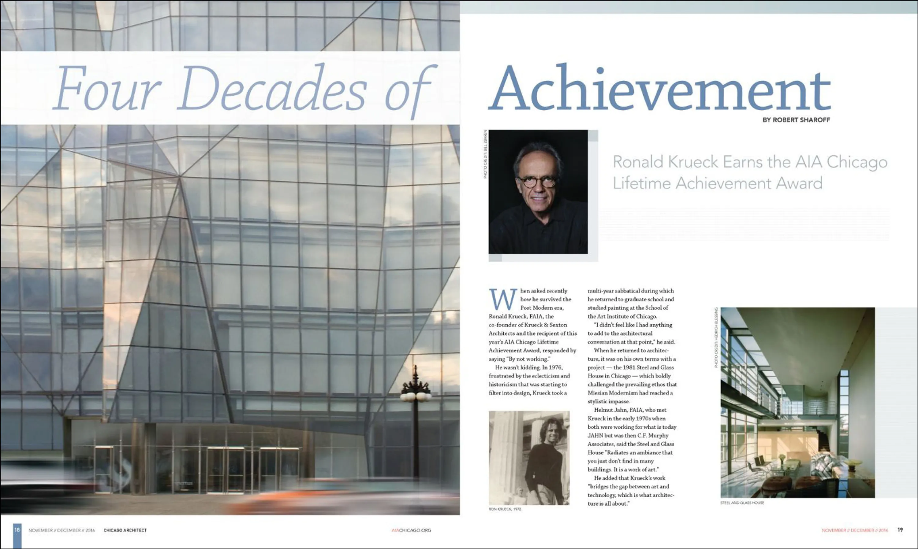 Chicago Architect: Four Decades of Achievement 01